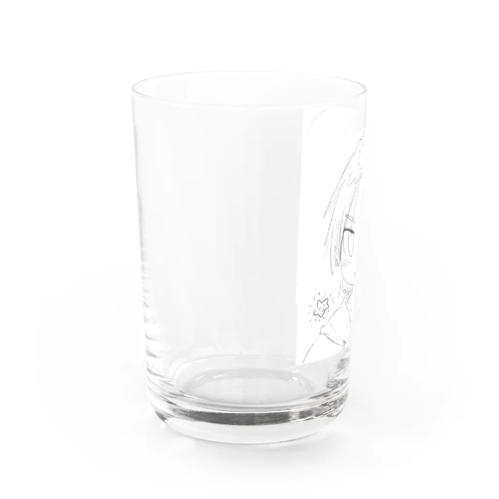 ザクロアメのほしにねがい Water Glass :left