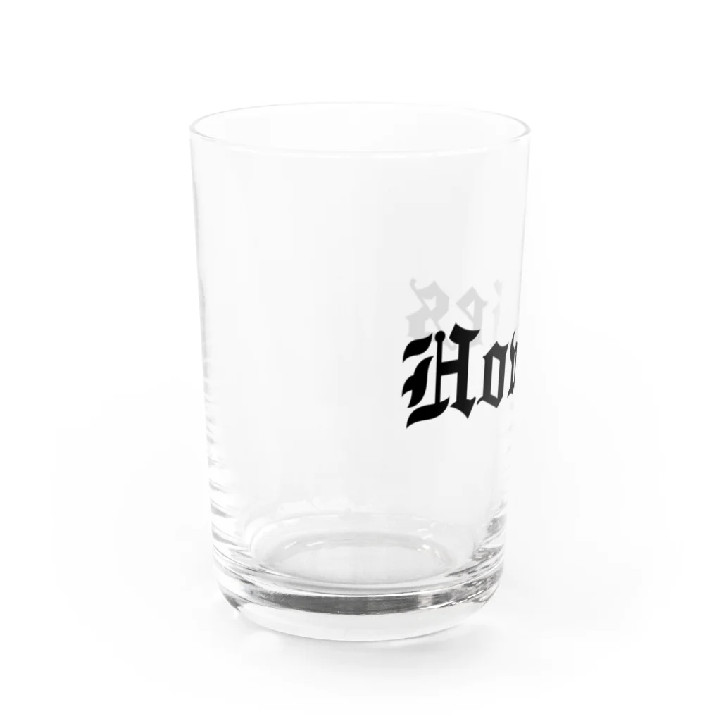 HomiesのHomies ロゴ Water Glass :left