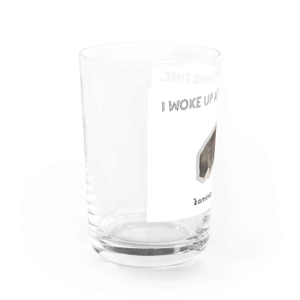 ほぼねむい。のoka Water Glass :left