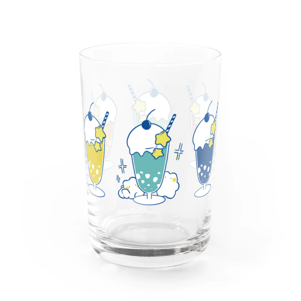 くまとソーダのくまとソーダ Water Glass :left