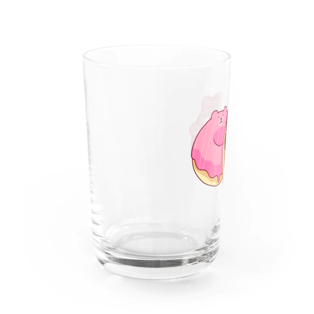 あいのドーナツのほほえみくまさん Water Glass :left