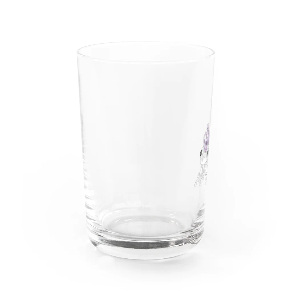 honeybearの王冠カエル Water Glass :left