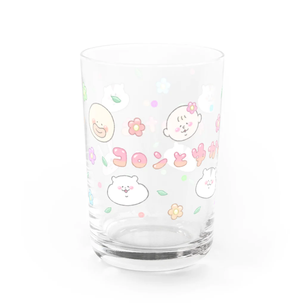 BARUのお店🌷のコロンとゆかいな仲間たち大集合！！ Water Glass :left