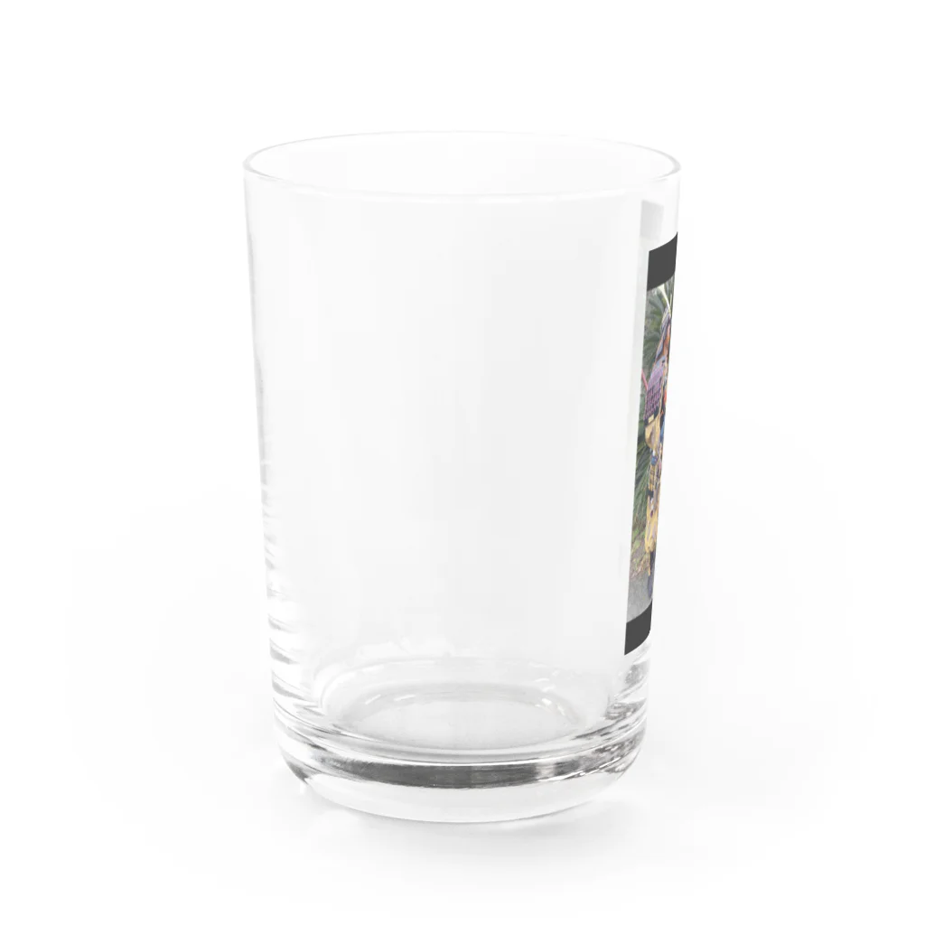 伊賀の鎧屋 の鎌倉の重鎮13人シリーズ 足立右馬寮遠元！ Water Glass :left