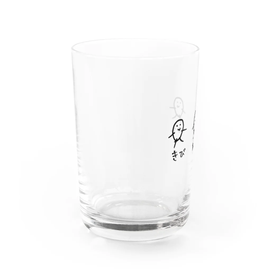 Andiamoの穀物トリオ Water Glass :left