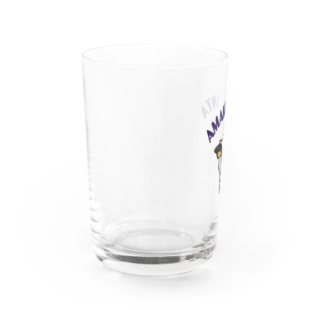 AMAKUSANTAのAMAKUSANTAのオリーブTシャツ Water Glass :left