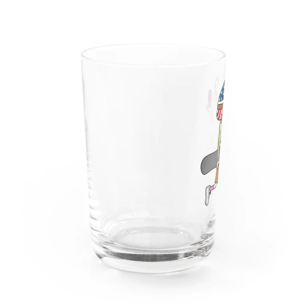 バンズオリジナルの<BUN'S ORIGINAL>バンズ君 Water Glass :left