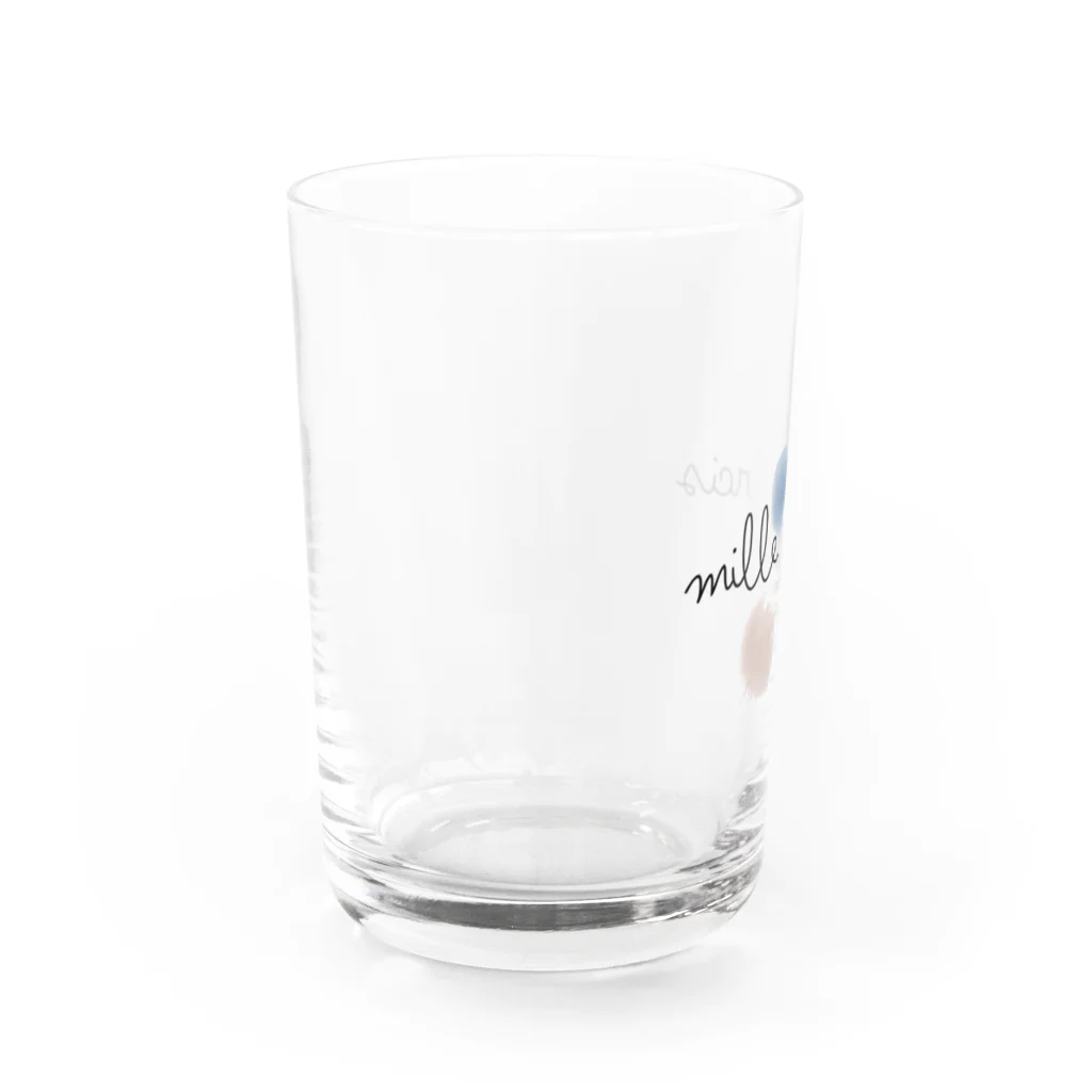 Le cabinet de curiositéのMille mercis （黒） Water Glass :left