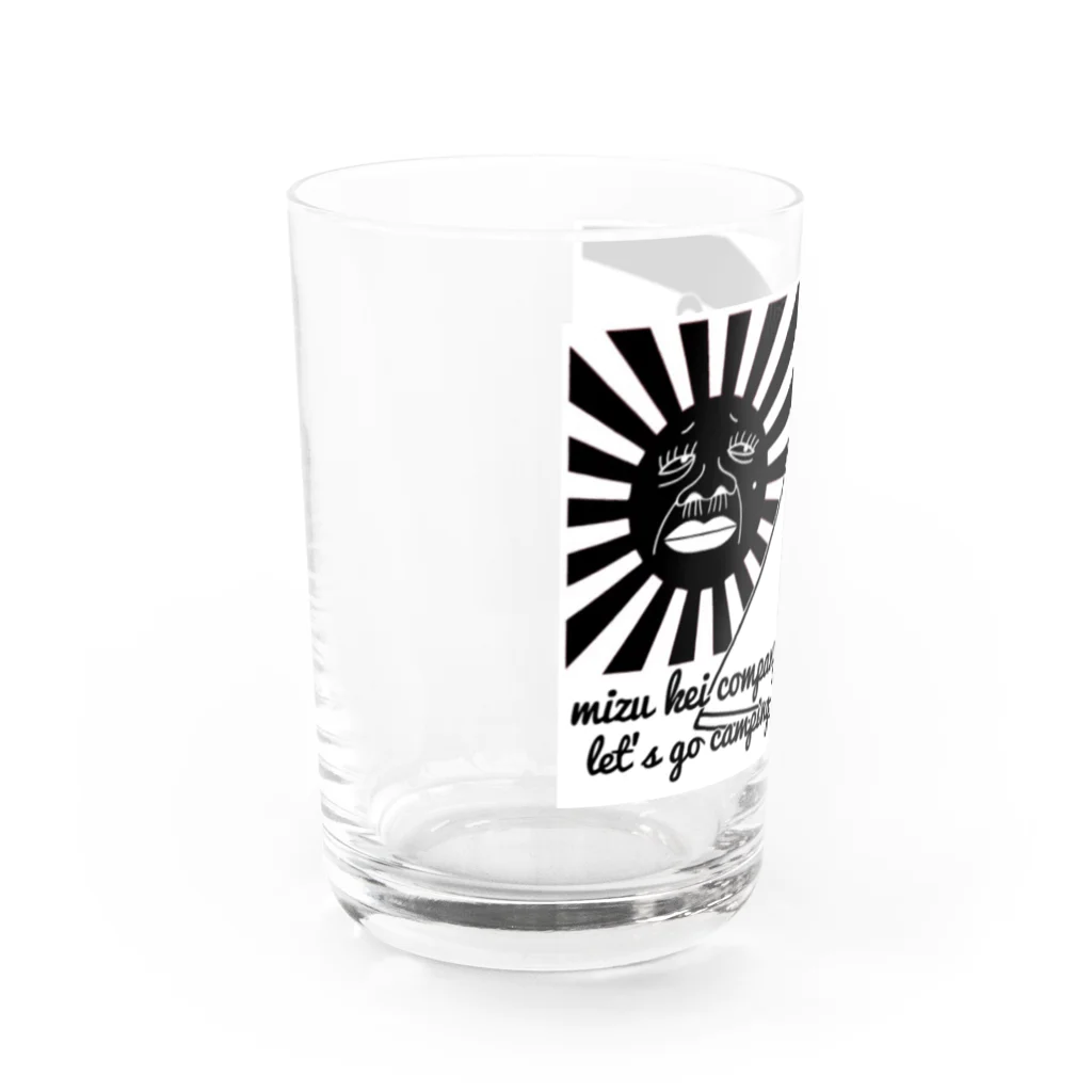 けいチャン🌽化け物製造工場の日章カラー Water Glass :left