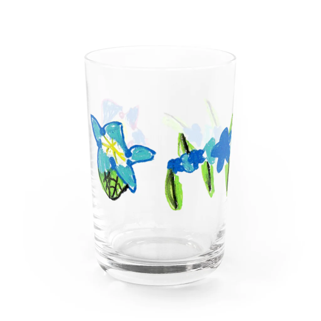 竜生九子博物館ミュージアムショップのFLOWER A Water Glass :left