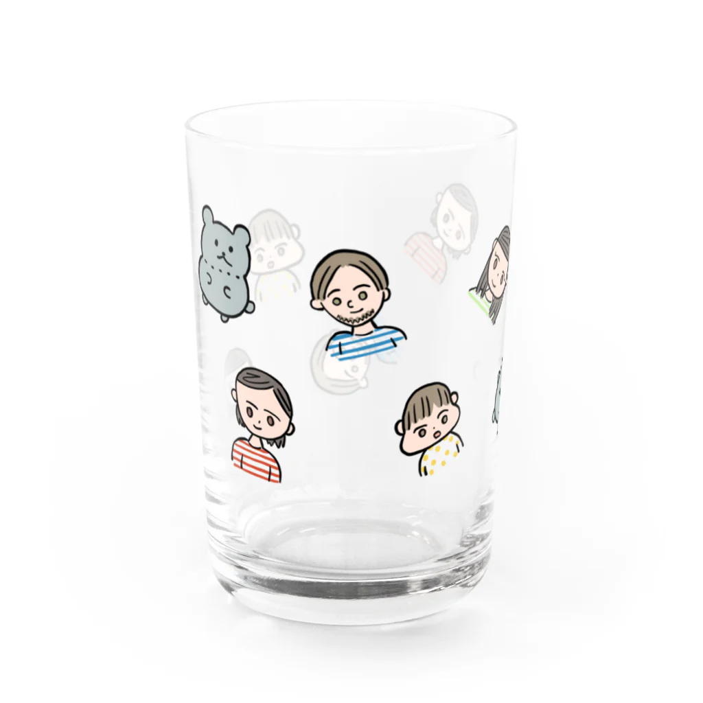 ねずみのみんな Water Glass :left