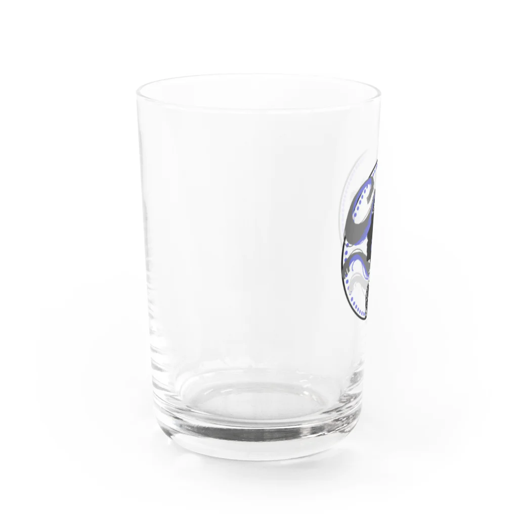 tiMo'sのシルエット【タンザナイト】 Water Glass :left