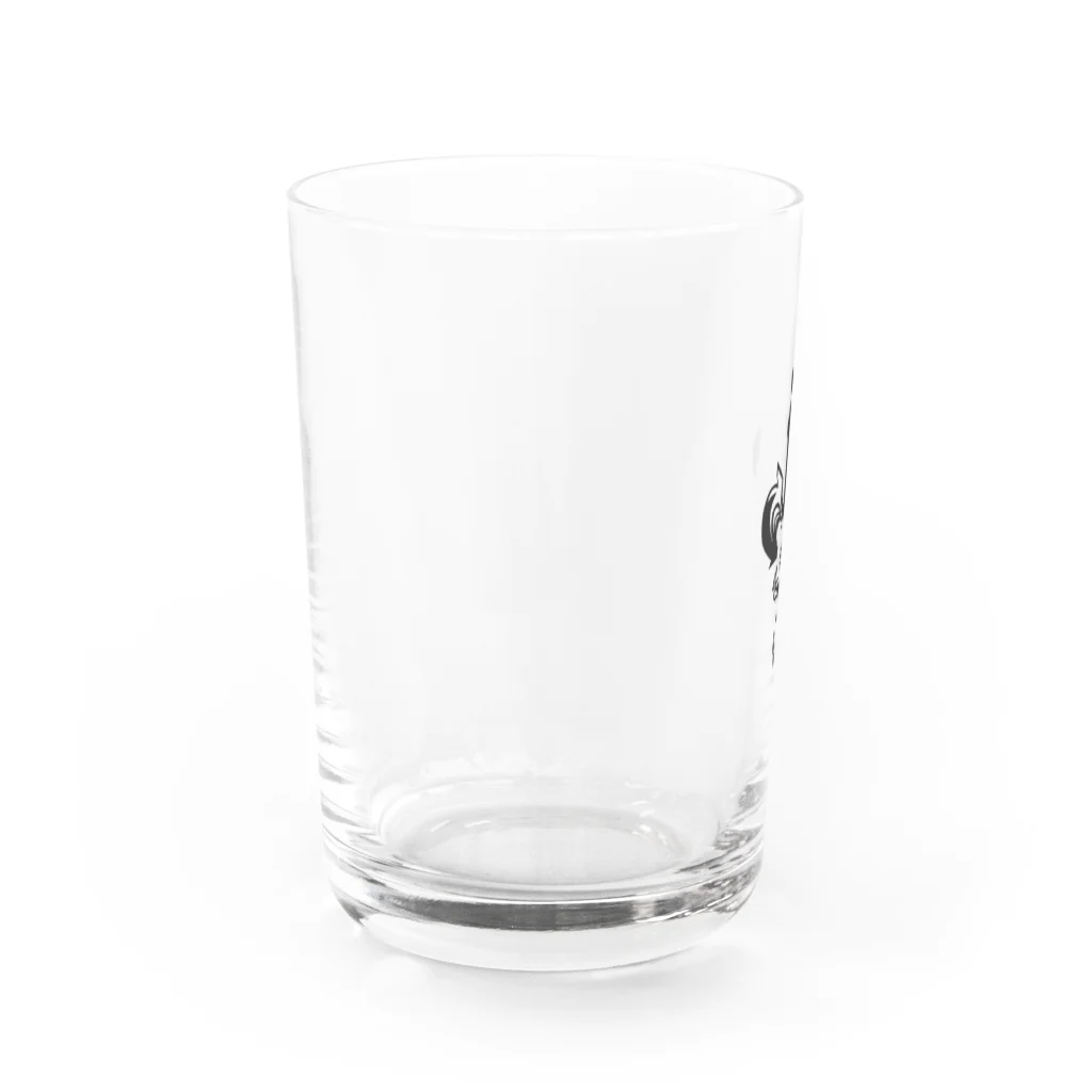 Silver Clowの⚜️fleur de lys⚜️ Water Glass :left
