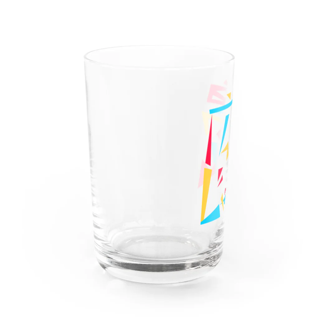 うさぎちゃんアイランドの広島じゃけん Water Glass :left