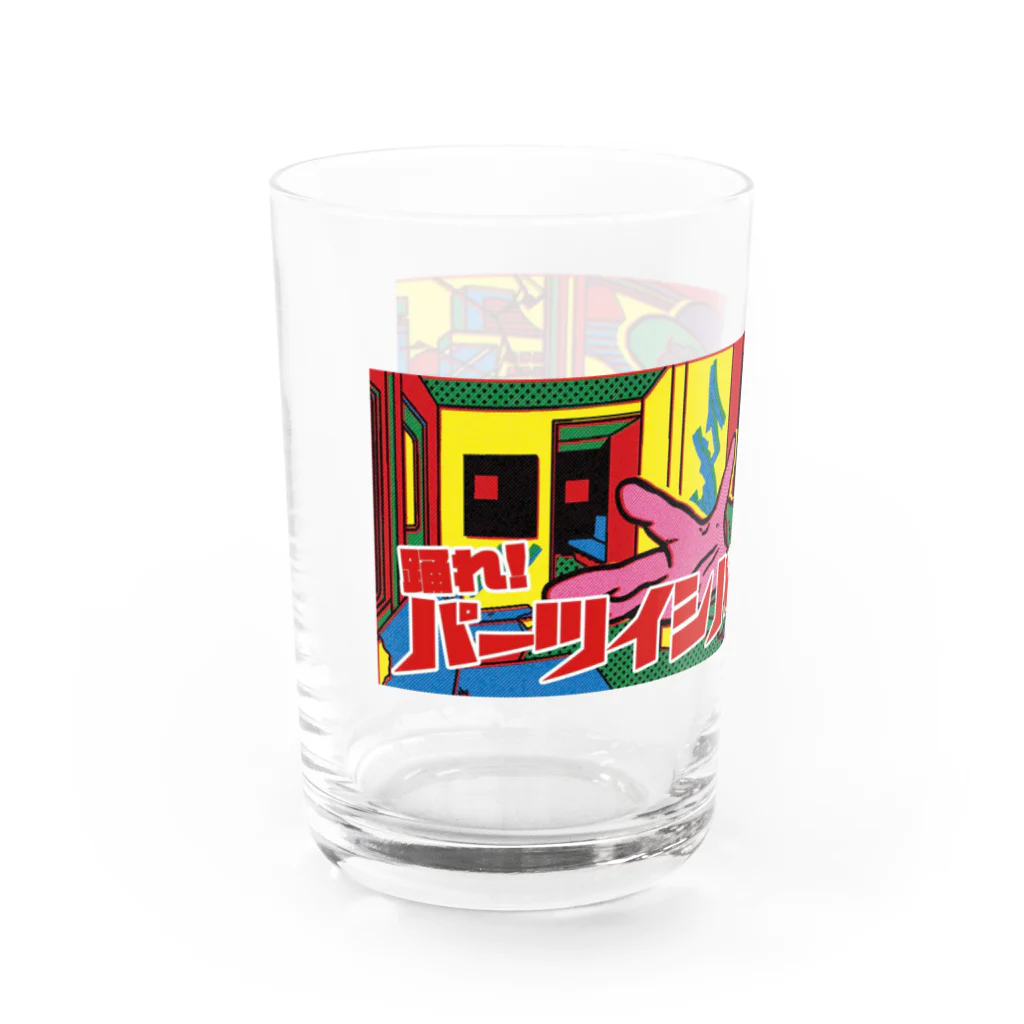 パーツイシバ公式タレントショップの踊れ！パーツイシバ Water Glass :left