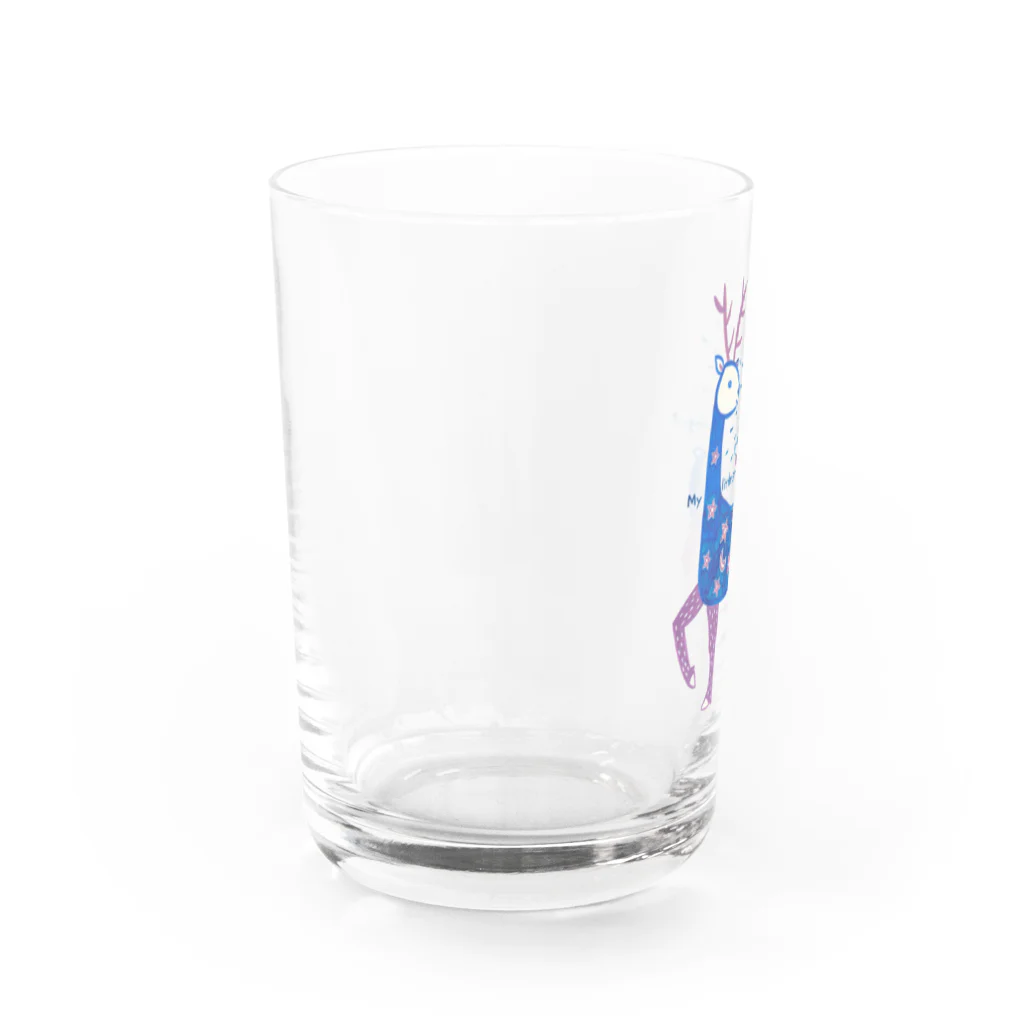 アイノハ堂のリトル・スター（元気な声で） Water Glass :left