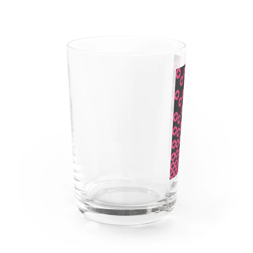 bonnylochの七宝繋ぎ_Pink Water Glass :left