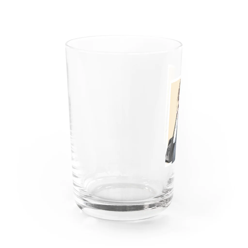 yanchikiのオリキャラグッズ店の南野　渚 Water Glass :left