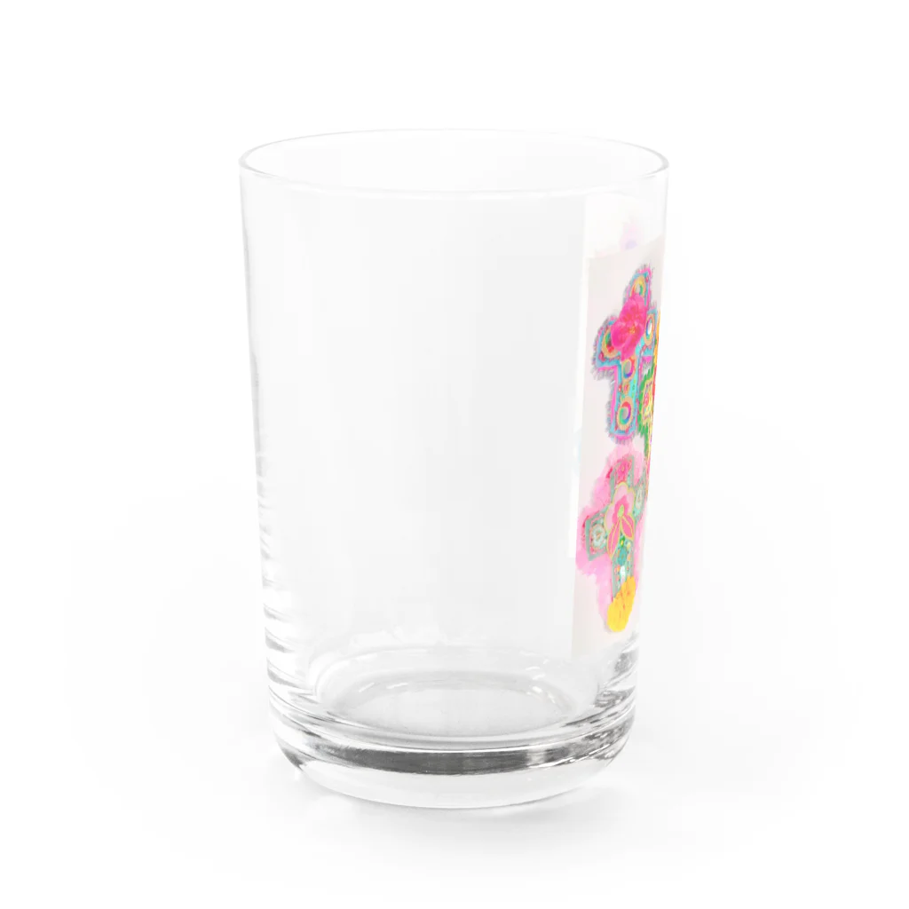 サヤパトリのカラフルメキシカン✝️ Water Glass :left