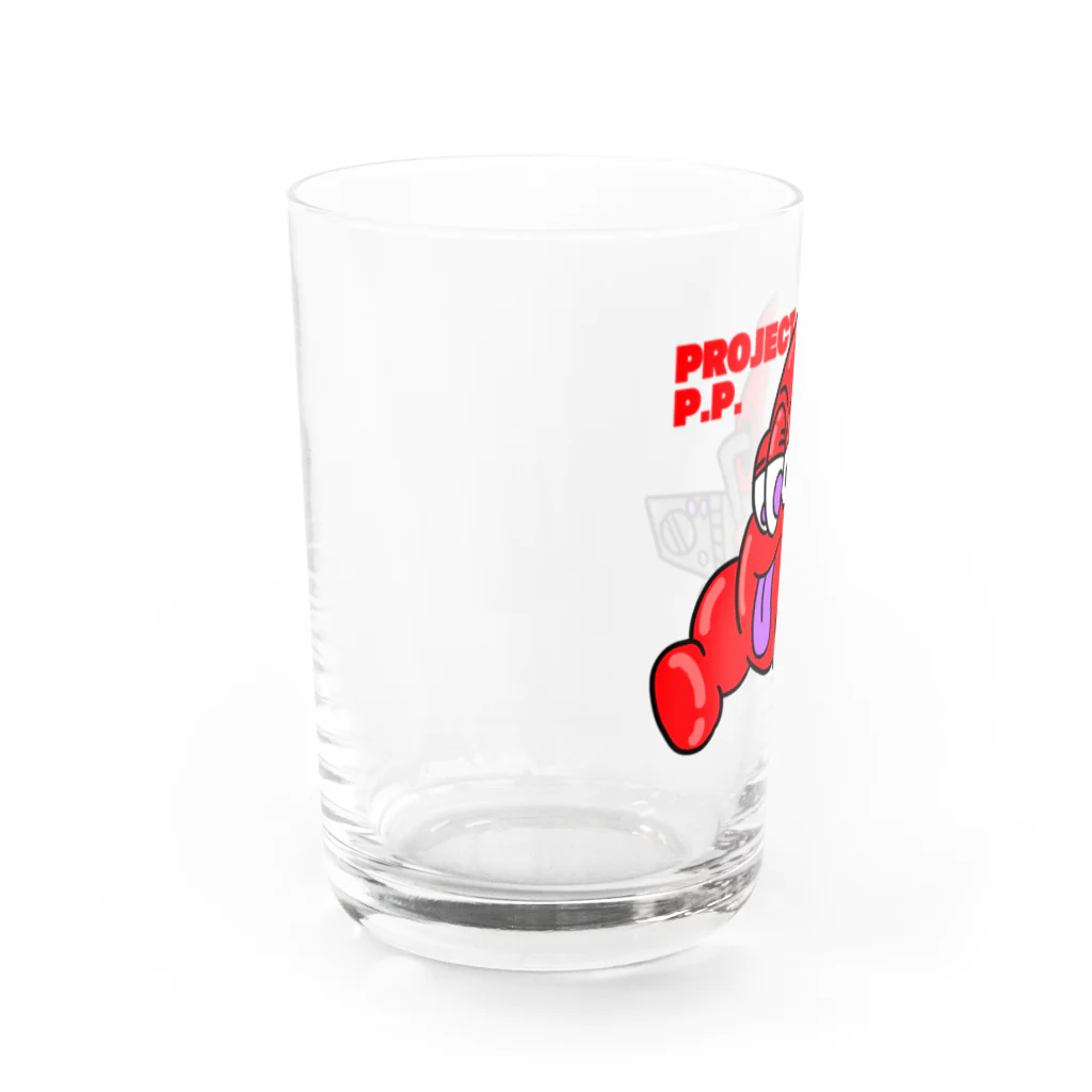 HOBBICのDJ ANDYくん Water Glass :left