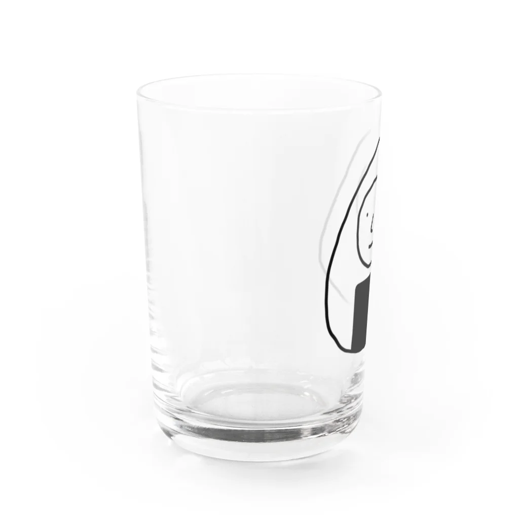 きりん　たかひろのおにぎり Water Glass :left