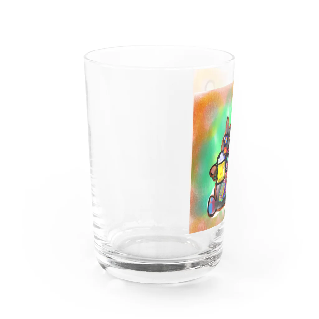 シャケチャンショップの至福のとき Water Glass :left