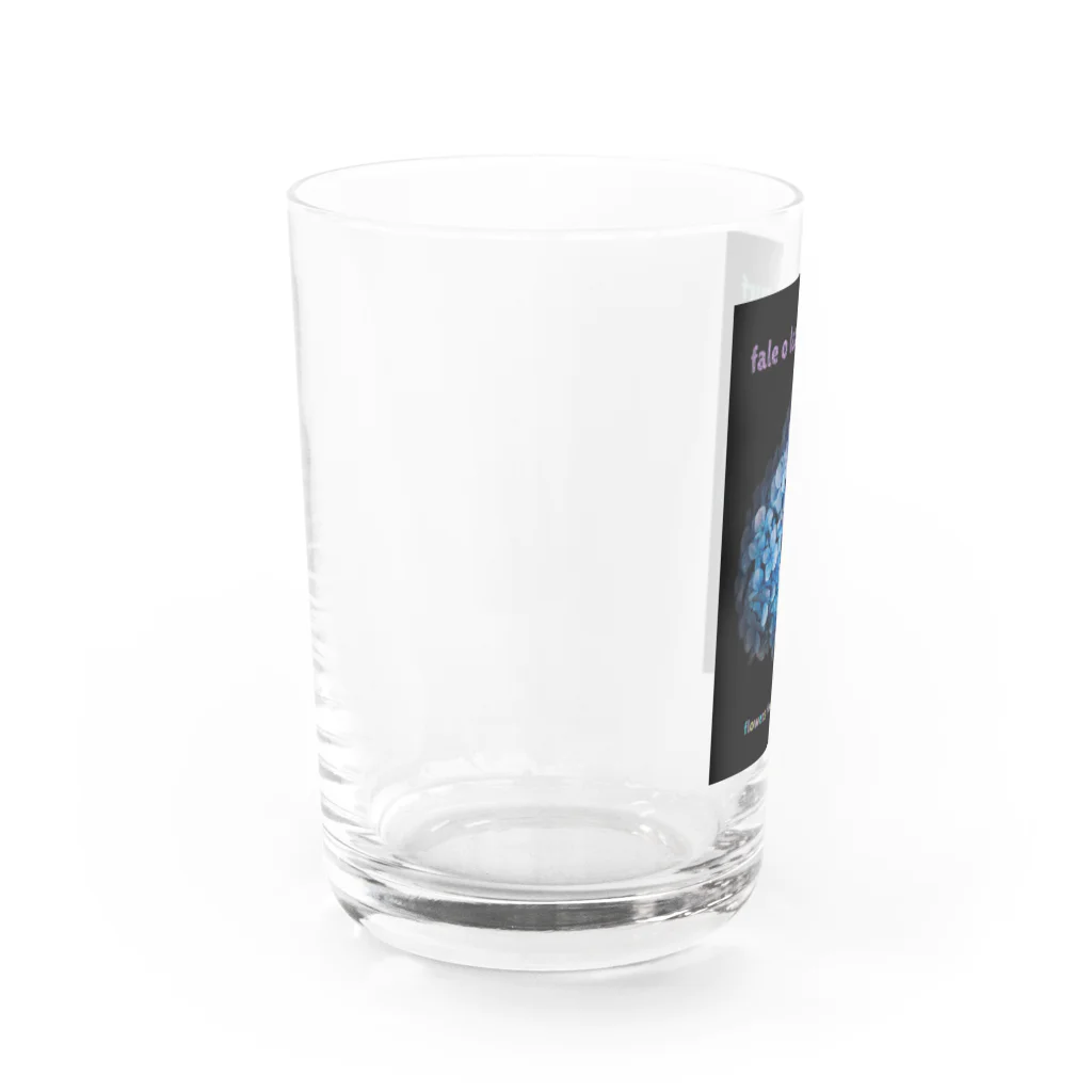 shoji'sのfale o lakinini surf  アジサイ Water Glass :left