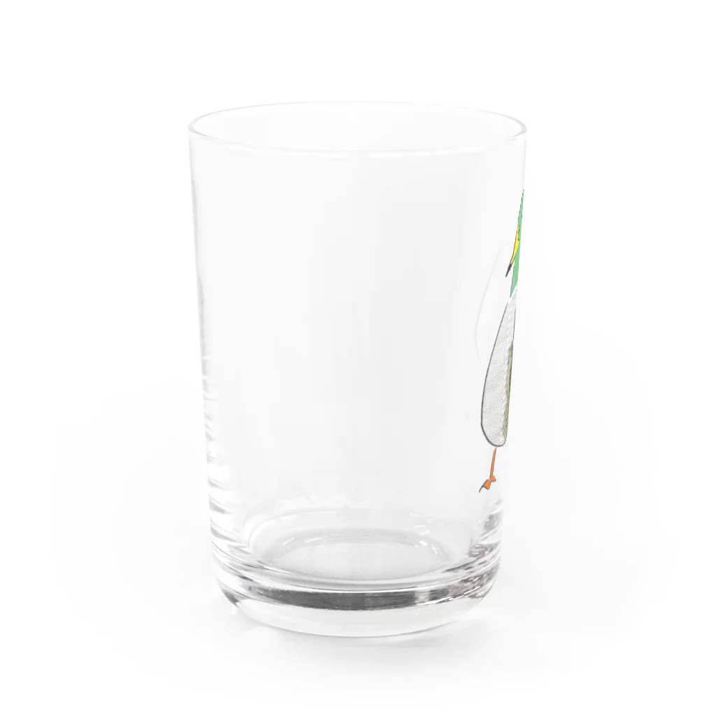 TORISUKI（野鳥・鳥グッズ）のカモかもしれない Water Glass :left