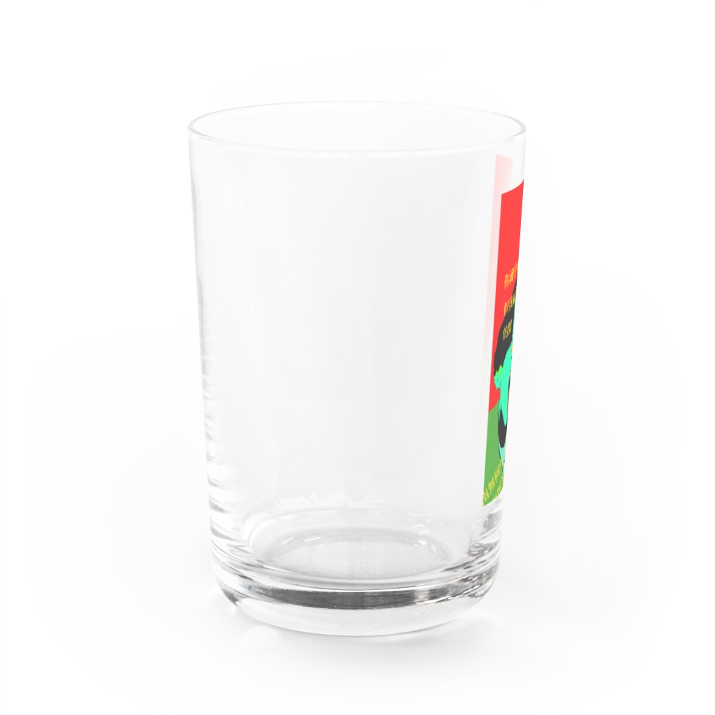 ネコ毛虫の共産主義丸君 Water Glass :left