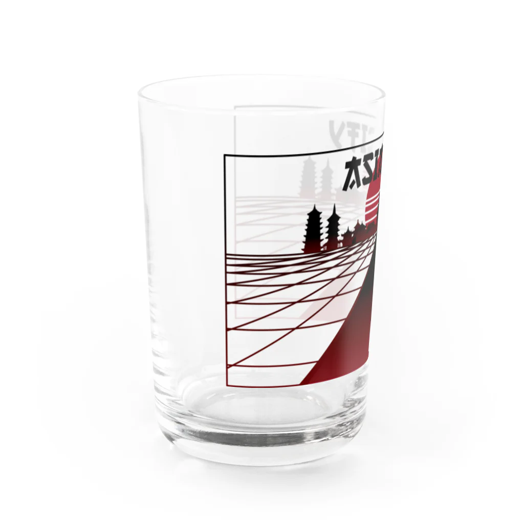 中華呪術堂（チャイナマジックホール）の vaporwave asiacity  Water Glass :left