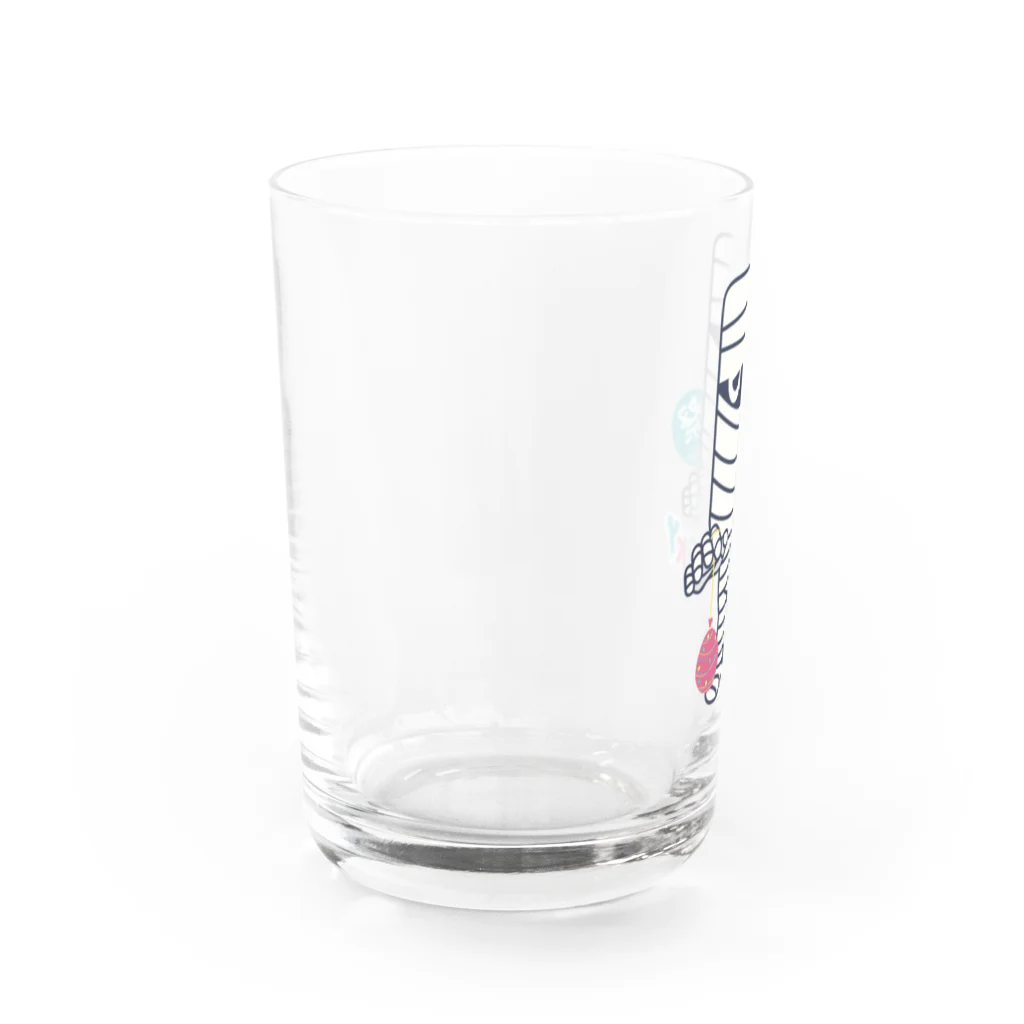 キッズモード某の夏祭り帰りのミイラ男 Water Glass :left