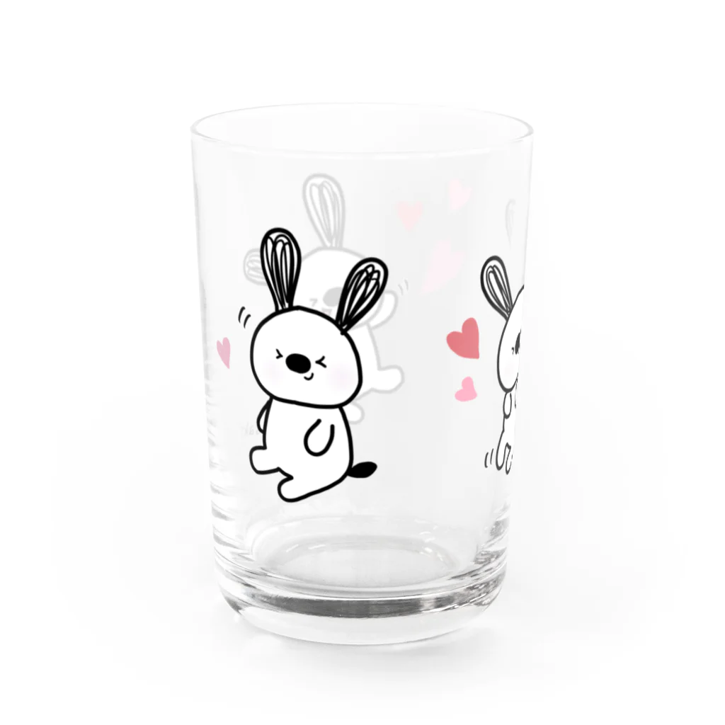 meisaki shopの笑い転げて ぺんでぽん（ハート♡） Water Glass :left