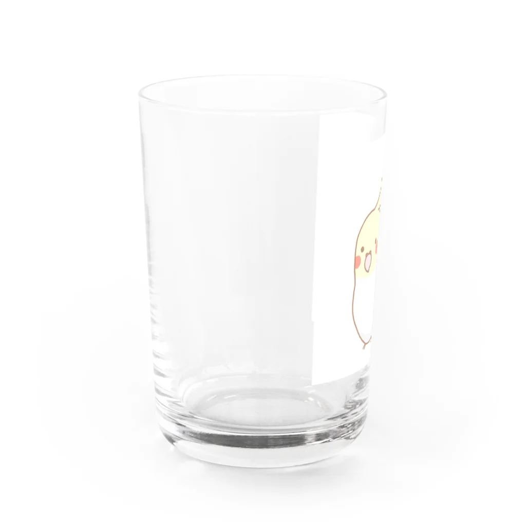 トリッピーのオカメインコ Water Glass :left