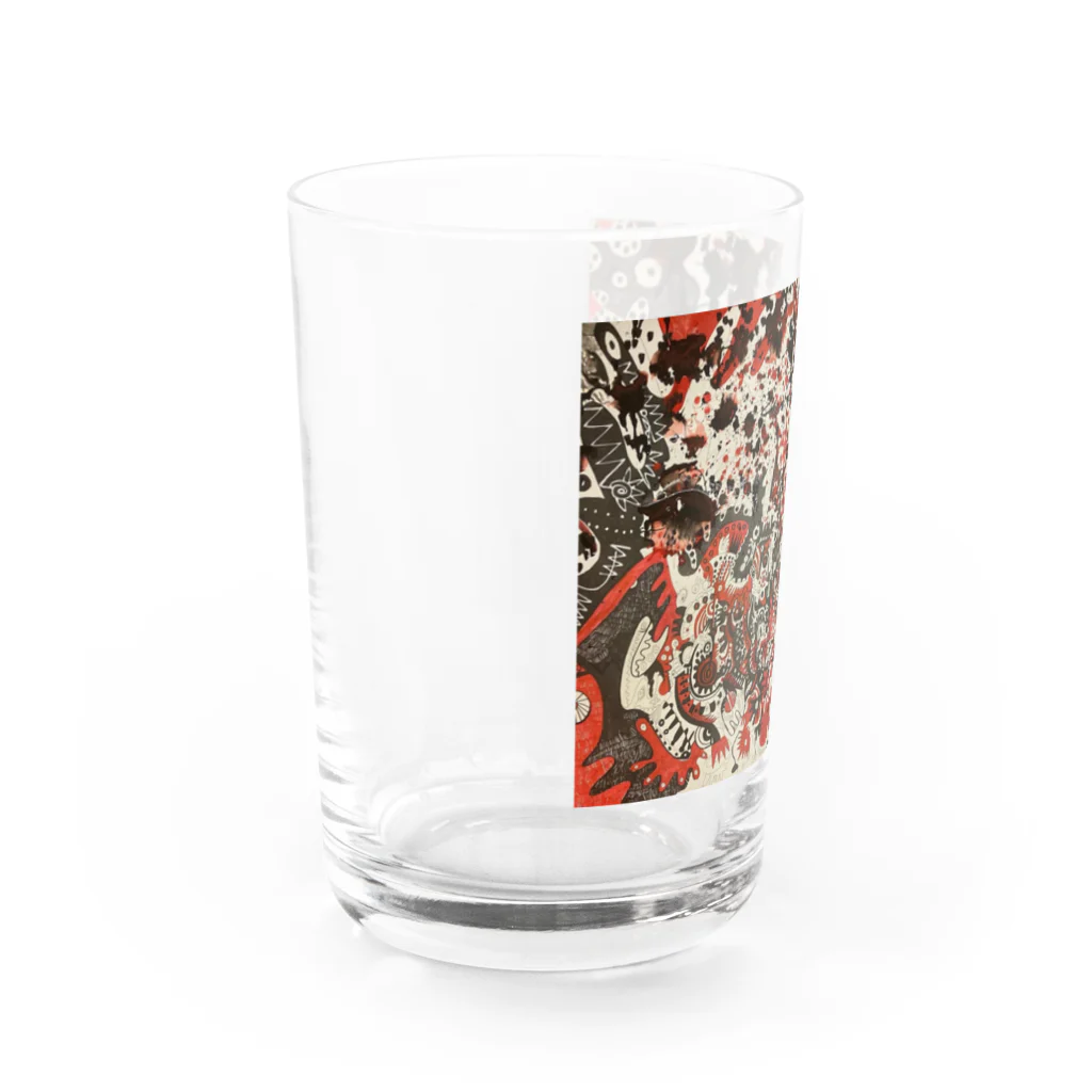 yukiutoの赤の世界 Water Glass :left