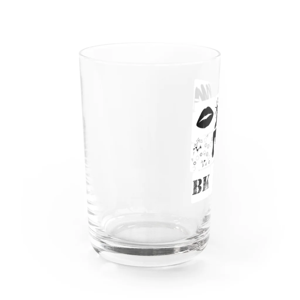 ふゆのさんのお店。のＢＫボックスwhite Water Glass :left