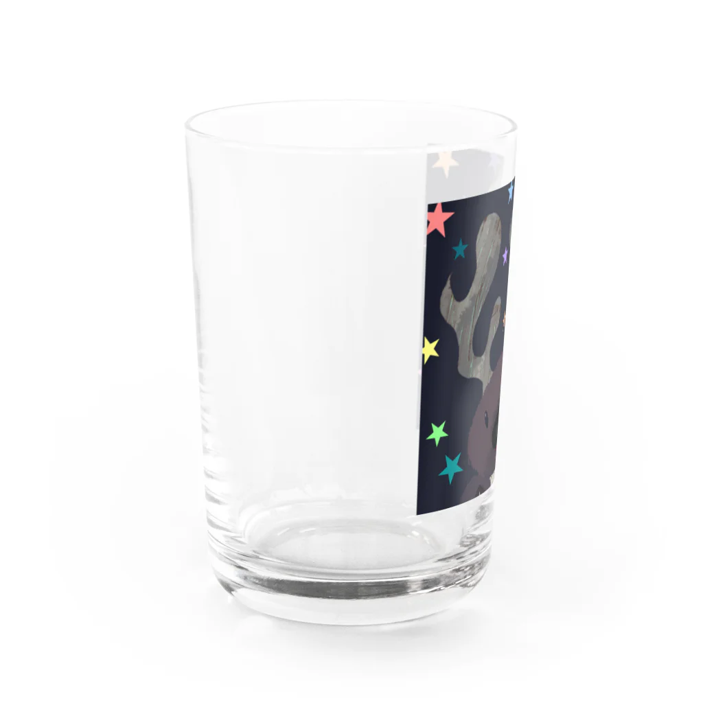 Ostrich Gamesのデリシャストナカイ Water Glass :left