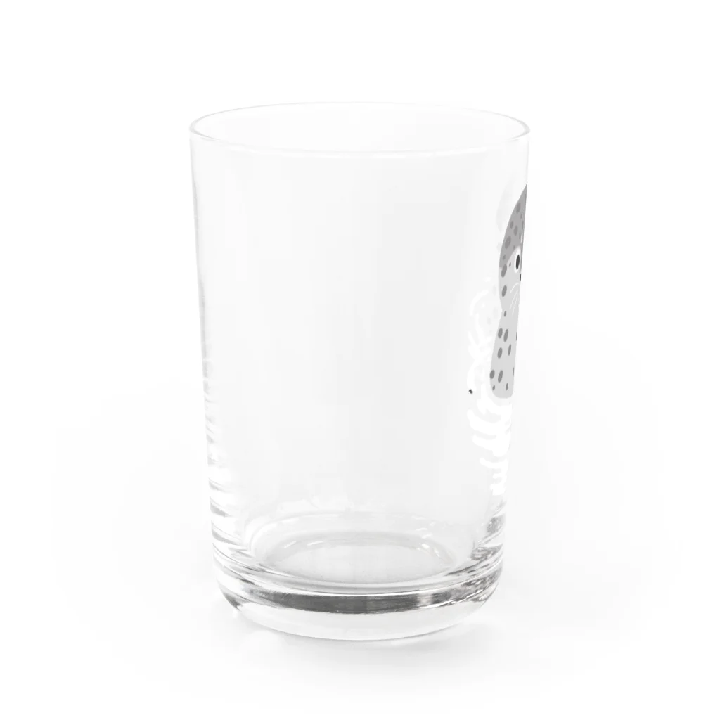 segasworksのうみのおともだち（ゴマフ） Water Glass :left