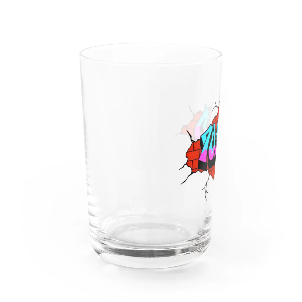 70BADの70BAD_破壊_WALL Water Glass :left