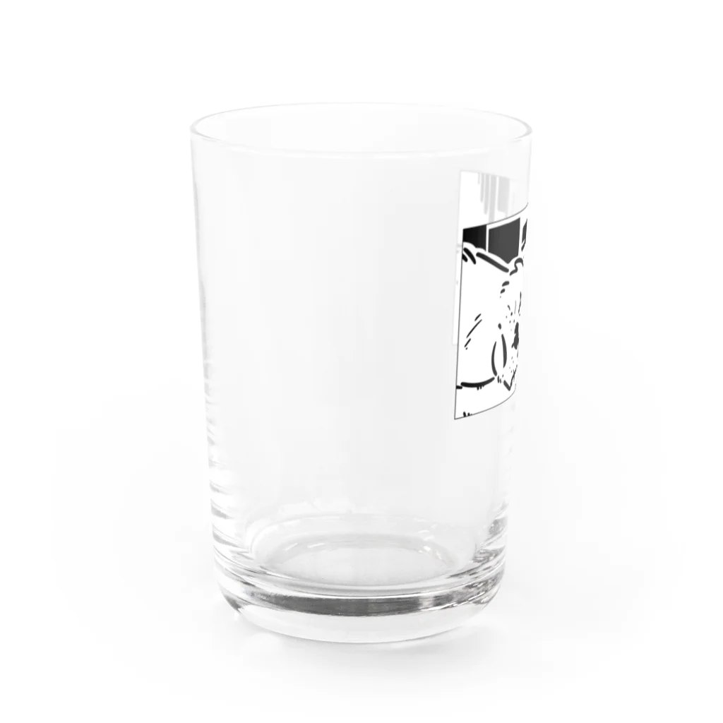 山形屋米店の無気力な犬 Water Glass :left