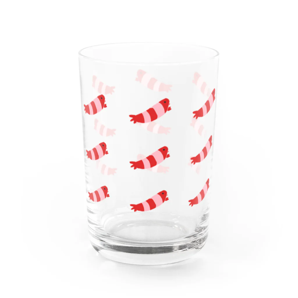 レトロ ぶんぼうぐのえび Water Glass :left