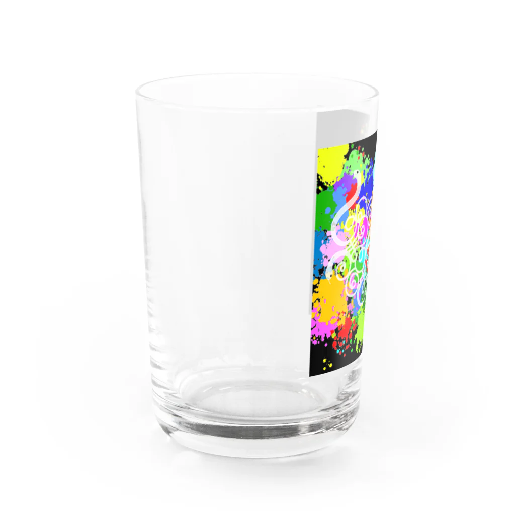 のまぴー♂♫music creator♫のノマペスク柄 Water Glass :left