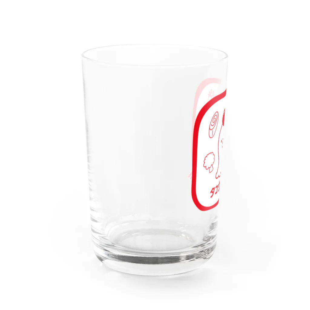   Solana /   ソラナのお弁当タコウィンナー Water Glass :left