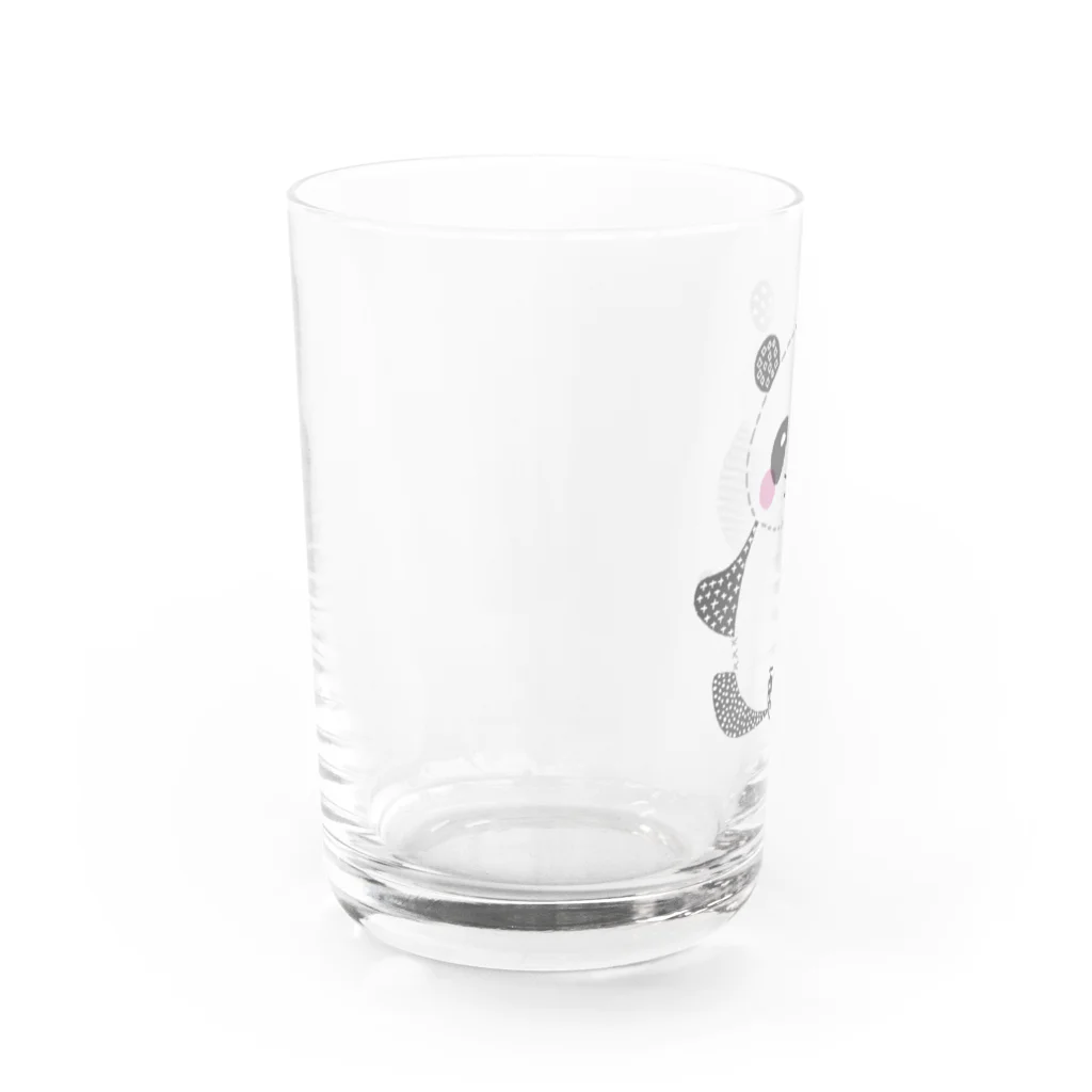  森元紀子 ｜ten sen enのパンダ Water Glass :left