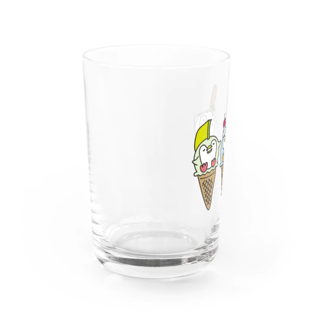   Solana /   ソラナのペンギン3デー Water Glass :left