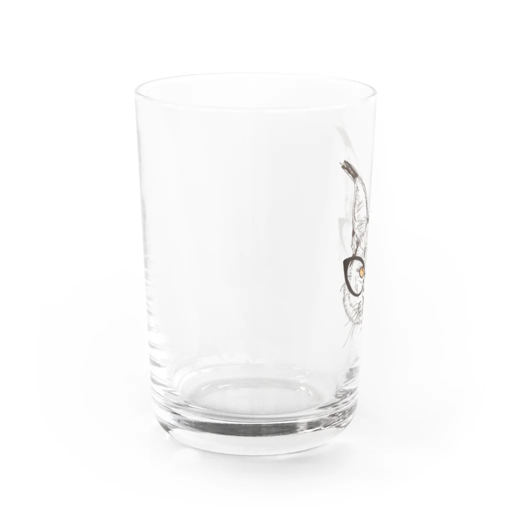 yukichanのカラカル　 Water Glass :left