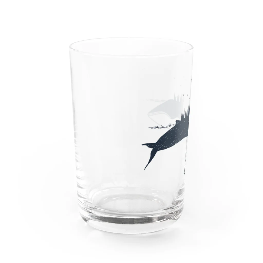 yukichanのくじらと灯台 Water Glass :left