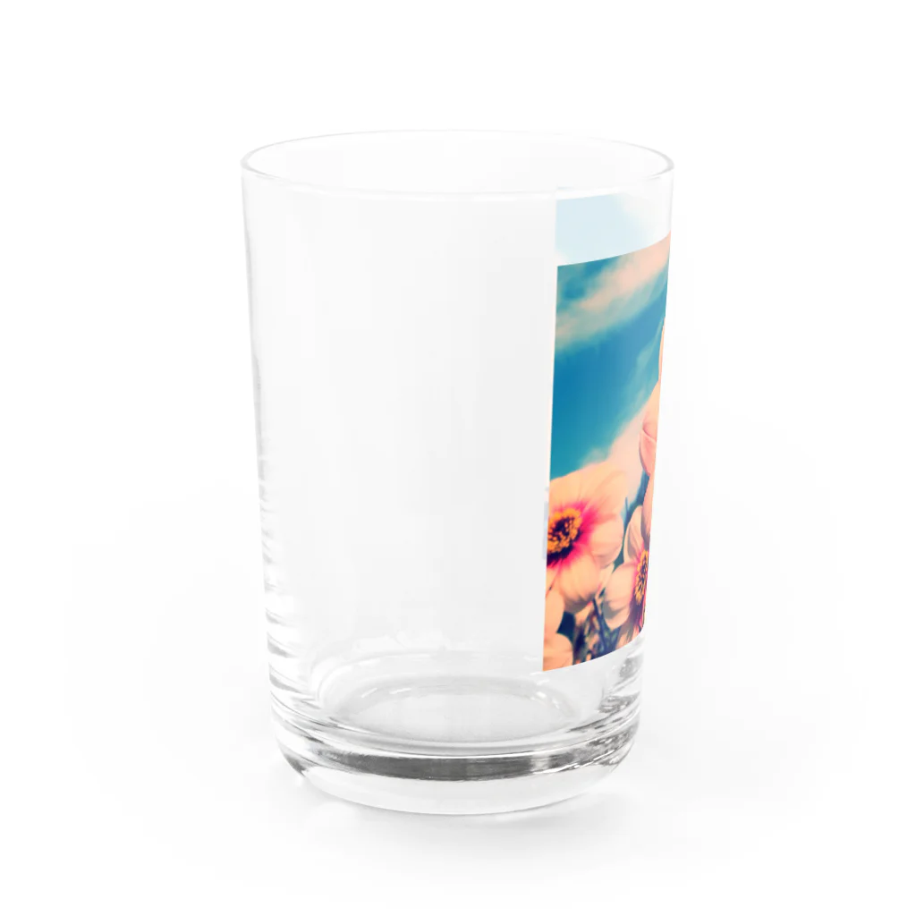 KASIのHANAtoSORA Water Glass :left