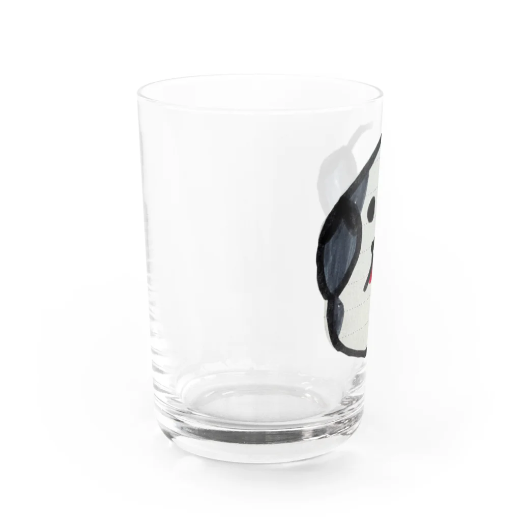 温泉♨︎行くやつの犬 Water Glass :left