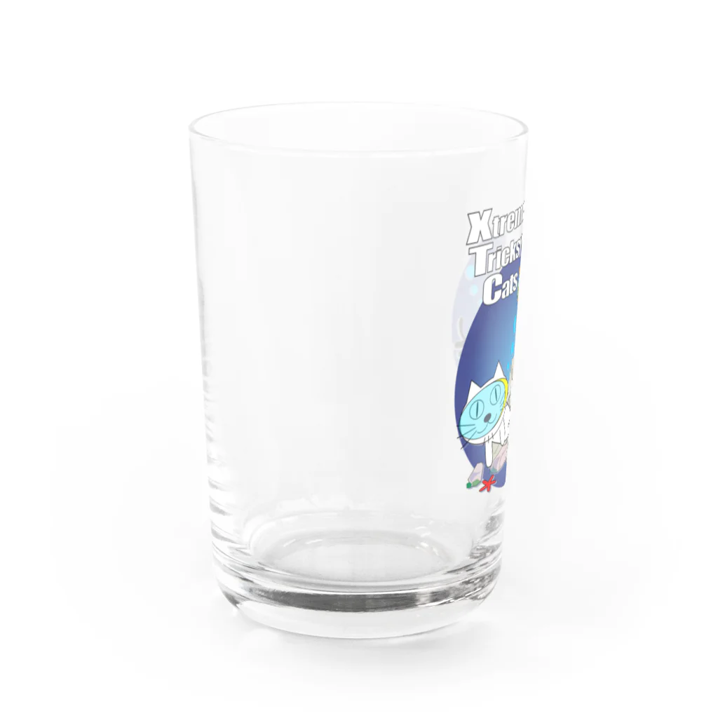 ネコ兄弟のネコ兄弟 tXTC_40 Water Glass :left