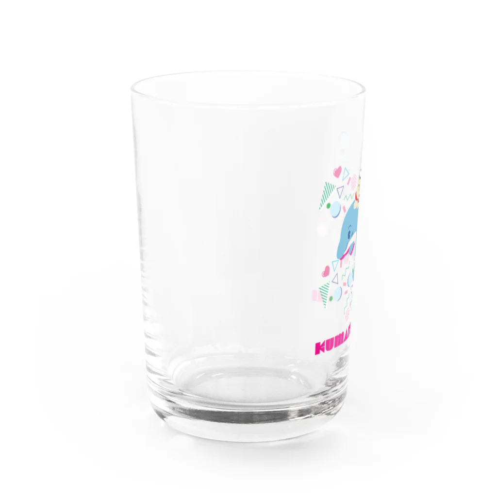 ヨナハアヤのくまつむり Water Glass :left